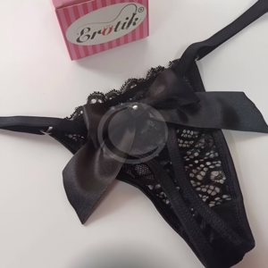 EROTIK 3 - LESS DE PUNTILLA REGULABLE CON MOÑO DE RASO