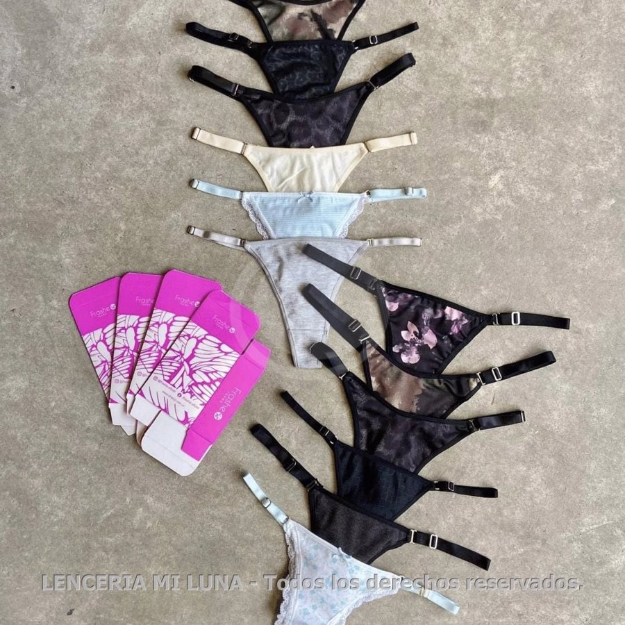 FRASHE COLA LESS REGUBALE DE ALGODON Y LYCRA ESTAMPADA