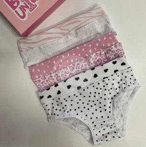 SAYKA Bombacha de nena alg/lyc estampada c/cintura