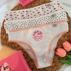 SAYKA Bombacha Juvenil alg/lyc estampada