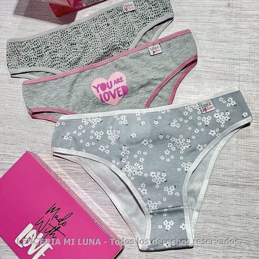 SAYKA Vedetina juvenil alg/lyc estampada c/cintura