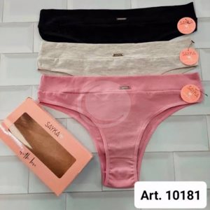VEDETINA ALG/LYCRA  C/CINTURA PACK X3