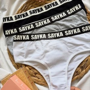 CULOTTE CLASICO ALG/LYCRA DEPORTIVO C/ELASTICO PERSONALIZADO PACK X3