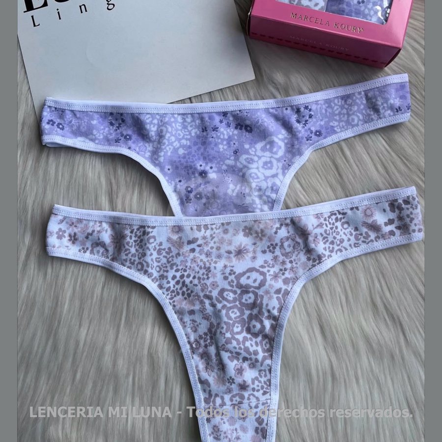 MK Colaless algodón y lycra Pack x2 Shuri