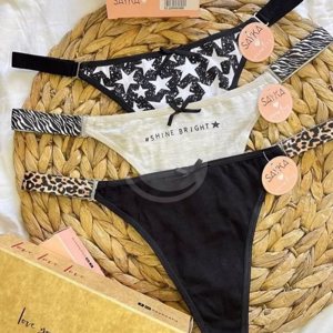 COLALESS ALG/LYCRA ESTAMPADA C/BRETEL ANCHO PACK X3