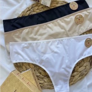 CULOTTE LESS MICROFIBRA LISA MAX PACK X3