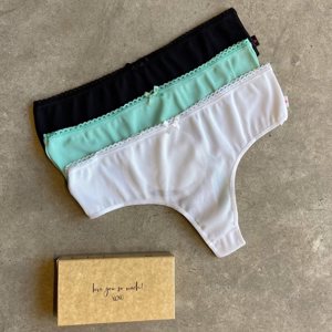 CULOTTE LESS MICROFIBRA MORLEY MAX PACK X3