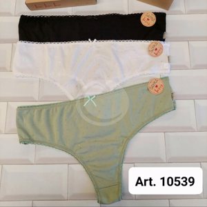 CULOTTE LESS MICROFIBRA PLUMETI MAX PACK X3