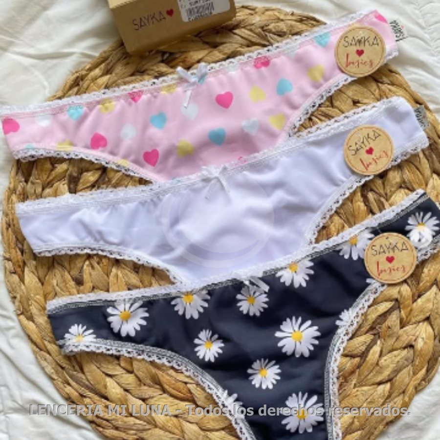 COLALESS MICROFIBRA ESTAMPADA PACK X3