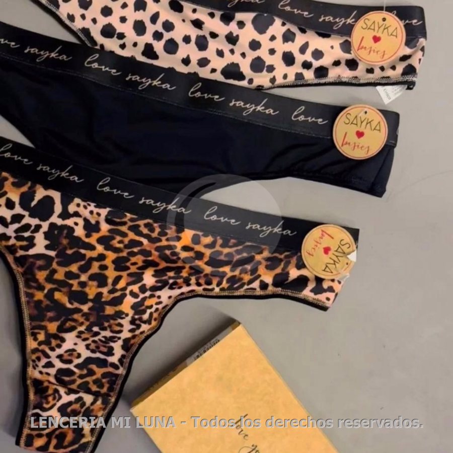 COLALESS MICROFIBRA ESTAMPADA C/ELASTICO PERSONALIZADO PACK X3