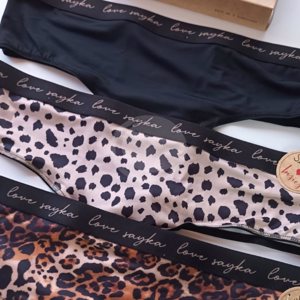 CULOTTE LESS MICROFIBRA ESTAMPADA C/ELASTICO PERSONALIZADO PACK X3