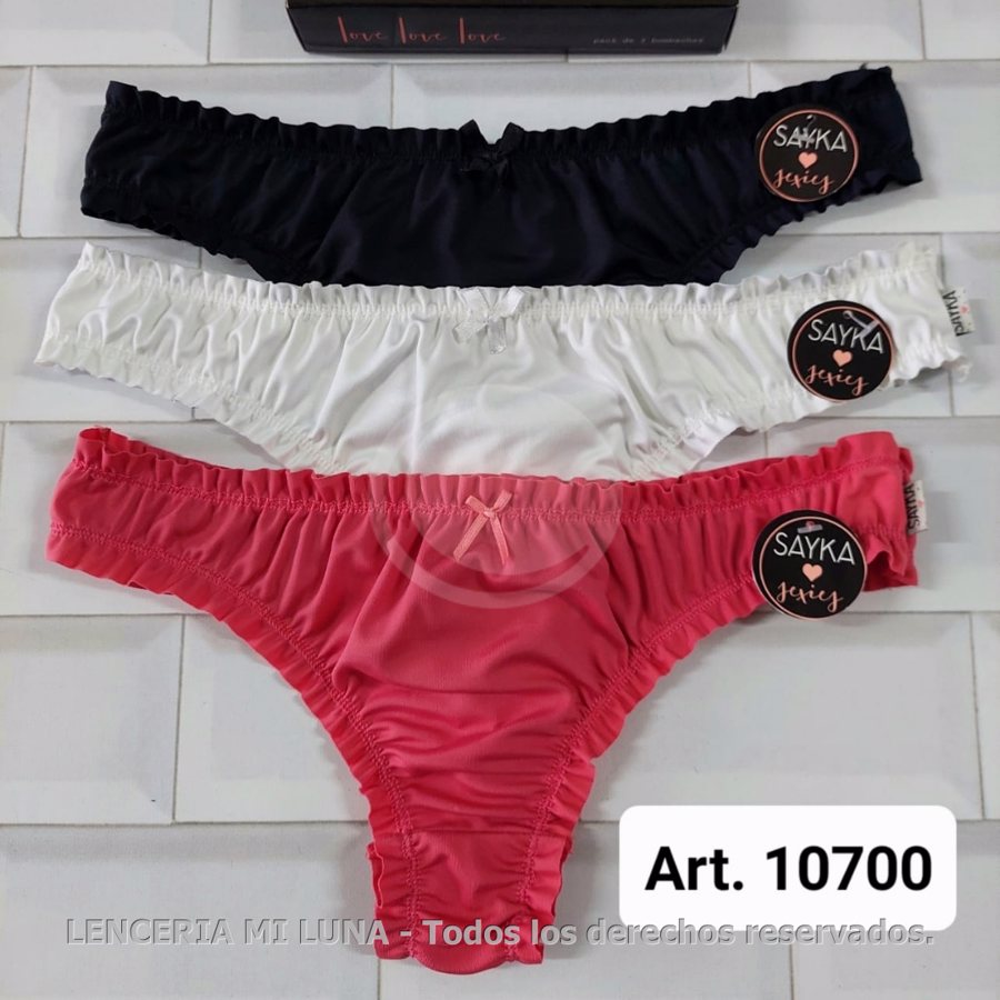 COLALESS MICROFIBRA C/PUNTILLA PACK X3