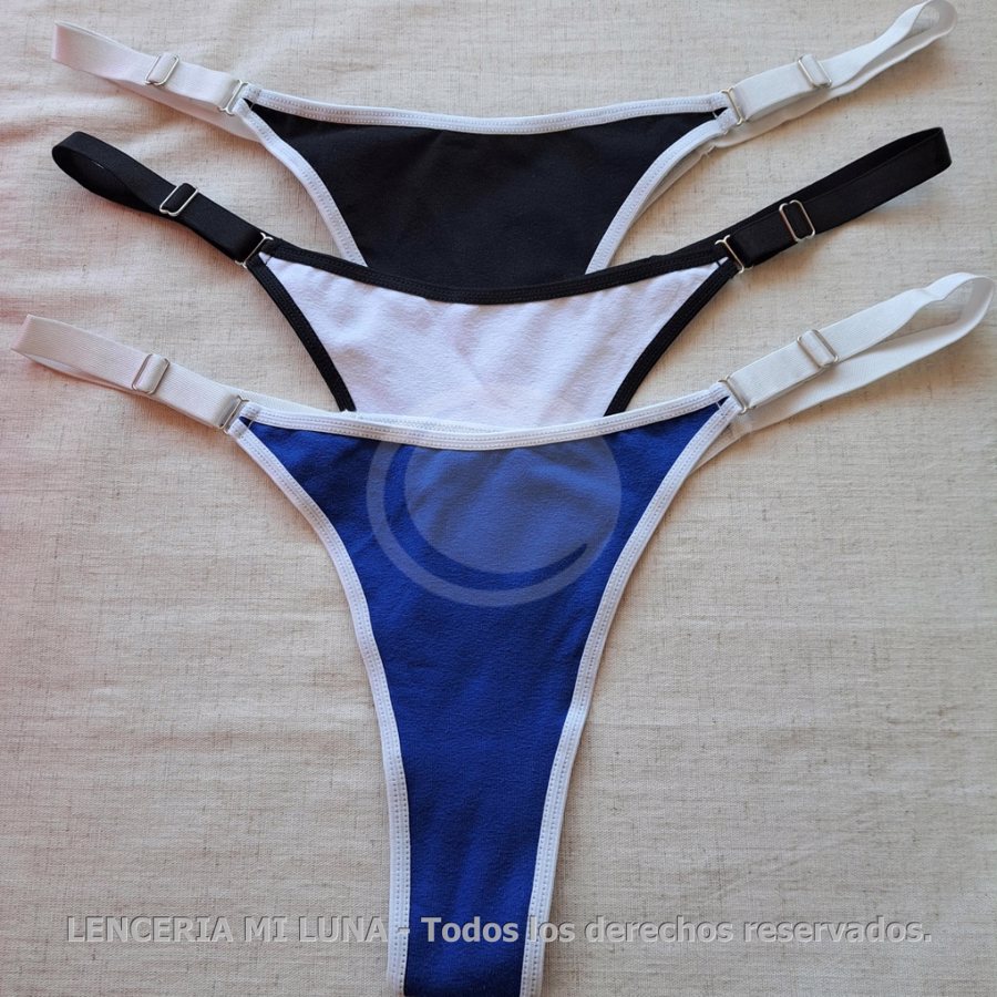 KARIMA DOCENA Cola less regulable de Algodón