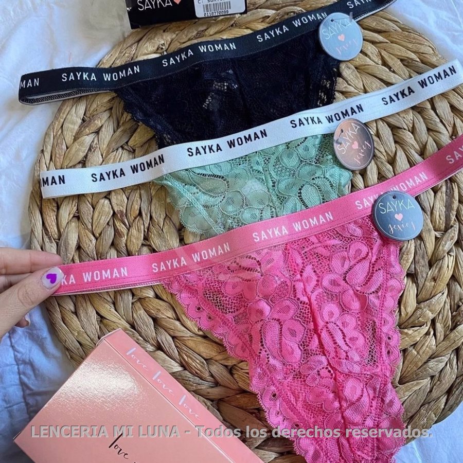 COLALESS ENCAJE C/ELASTICO PERSONALIZADO PACK X3