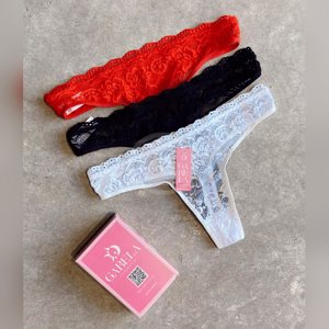 GABELA Pack X 3 Colaless De Puntilla.