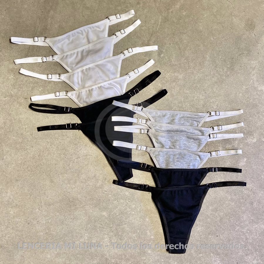 SAYKA DOCENA Colaless alg/lycra lisa c/bretel regulable