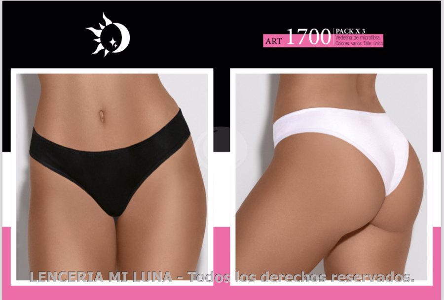 GABELA 1700 - VEDETINA DE MICROFIBRA - COL: VARIOS - PACK X3