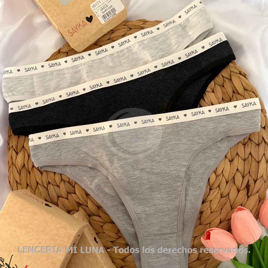 SAYKA DOCENA Vedetina alg/lyc c/elastico personalizado