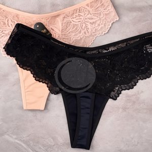 UAILEE Pack x3 de colaless puntilla