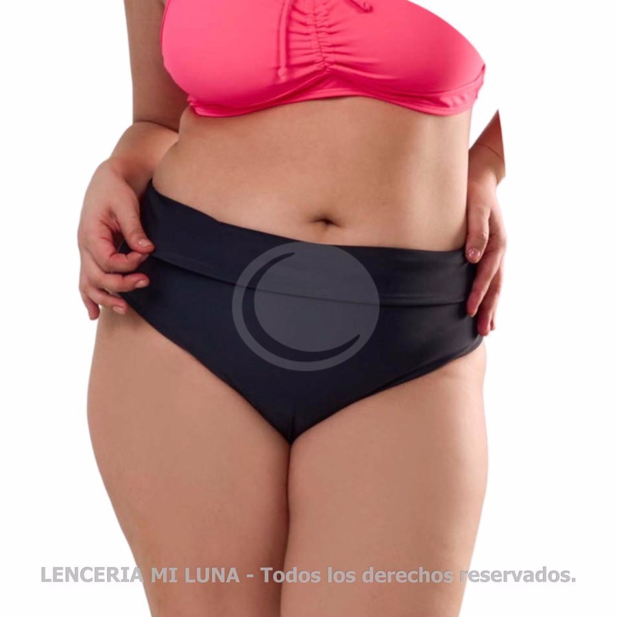 YAMIEL bombacha con cintura volteada