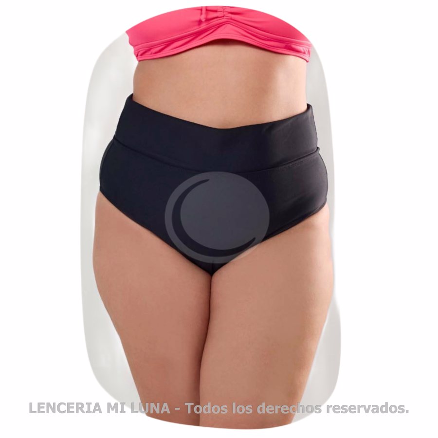 YAMIEL bombacha con cintura volteada