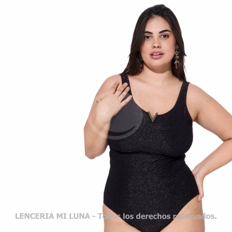 YAMIEL enteras glitter con hebilla