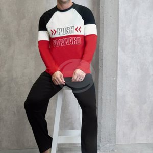 LENCATEX Hombres. 25550 Pijama de jersey