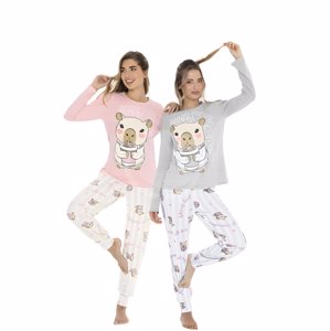 LENCATEX Pijama de jersey- Línea Capibara
