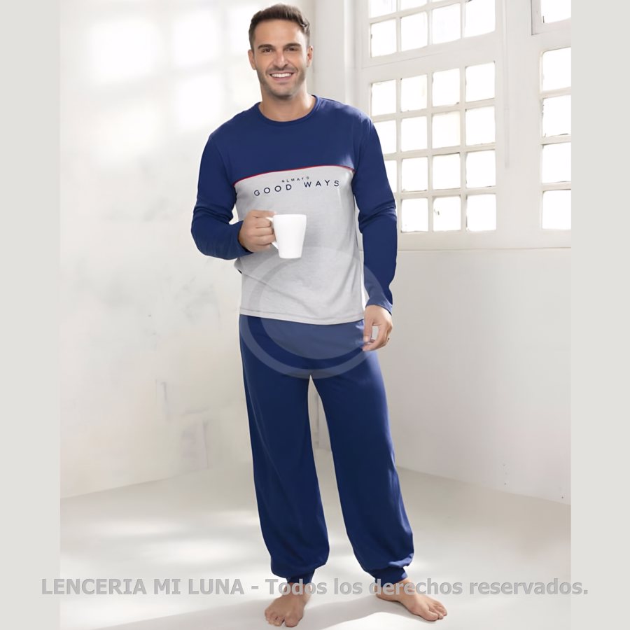 LENCATEX Pijama de jersey - Línea Básico