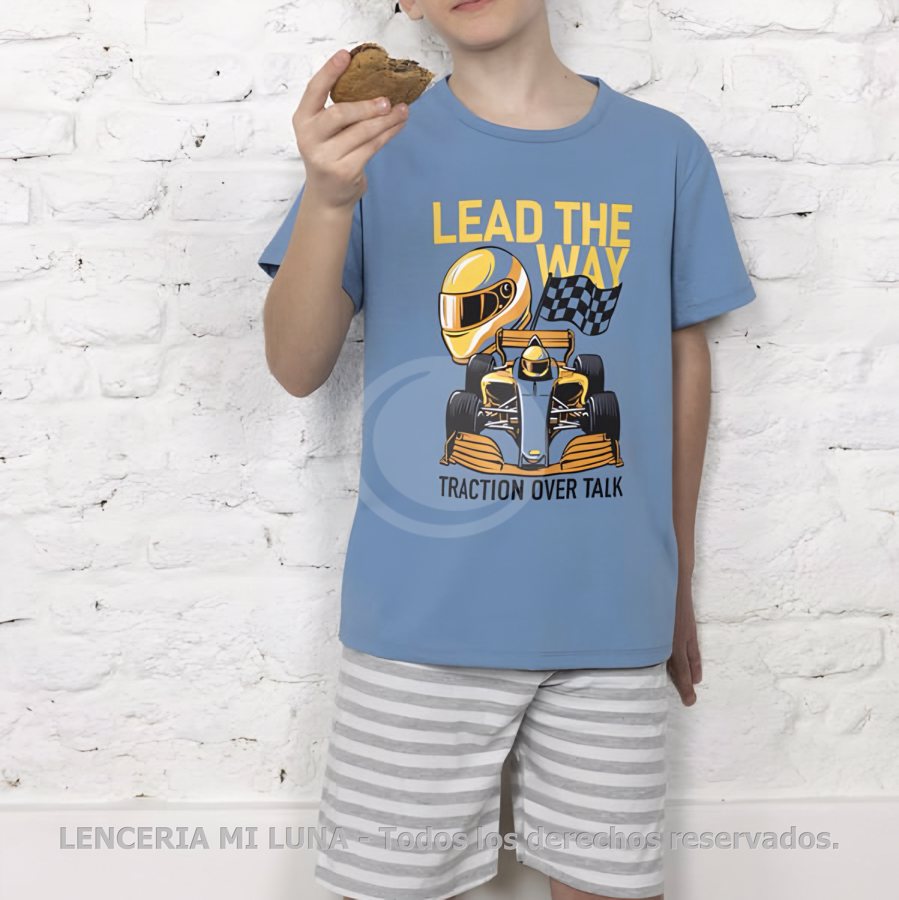 LENCATEX Pijama con casaca de jersey - Línea Formula 1