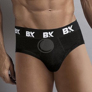 BAKHOU 3049 DOCENA SLIP ALGODÓN LYCRA
