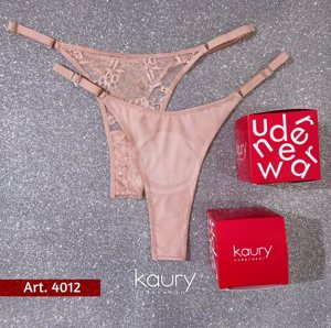 KAURY PACK X2 COLALESS REGULABLE MICROFIBRA Y ENCAJE - CAPSULA NAVIDEÑA