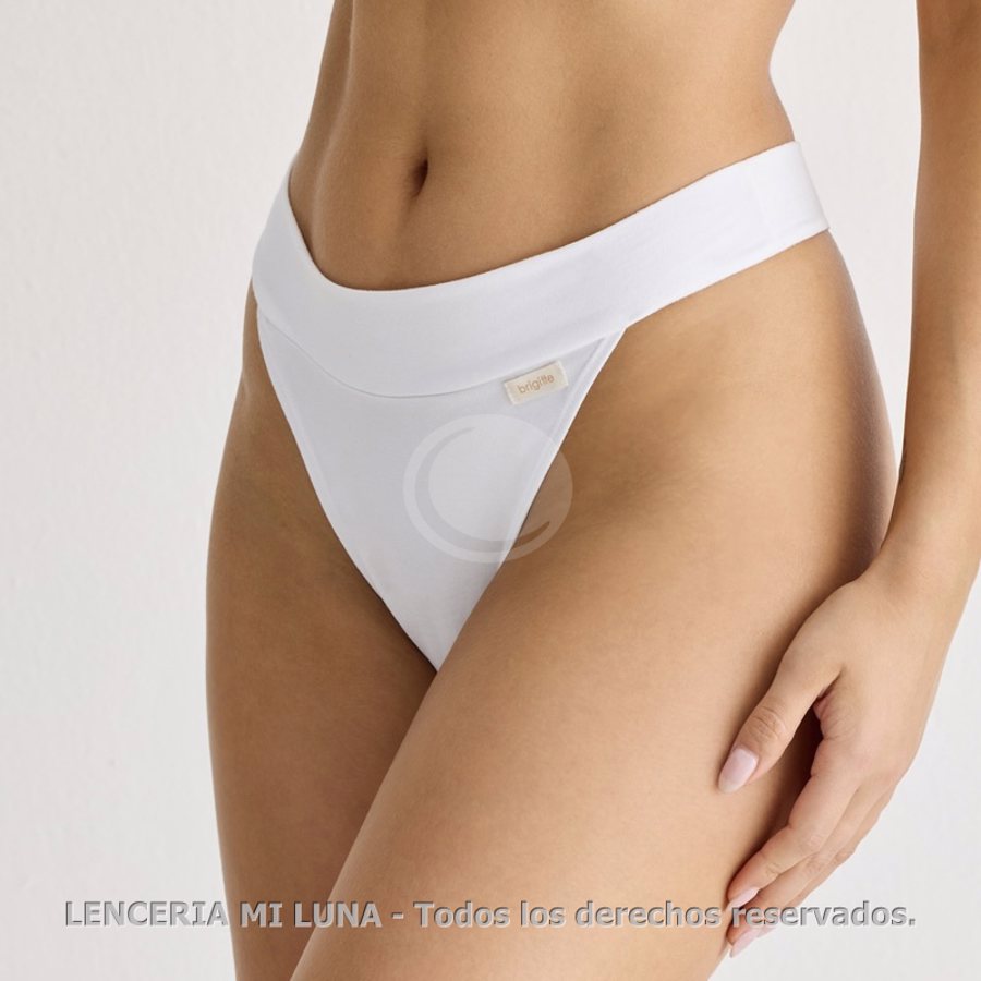 BRIGITTE pack x3 less de algodón & lycra con cintura doble