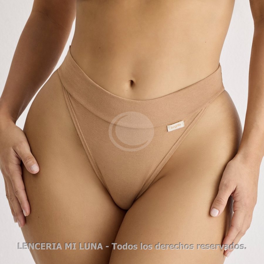 BRIGITTE pack x3 vedetina de algodón & lycra con cintura doble