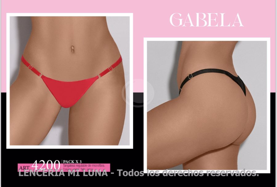 GABELA 4200 - REGULABLE DE MICROFIBRA LISA - COL: VARIOS - PACK X3