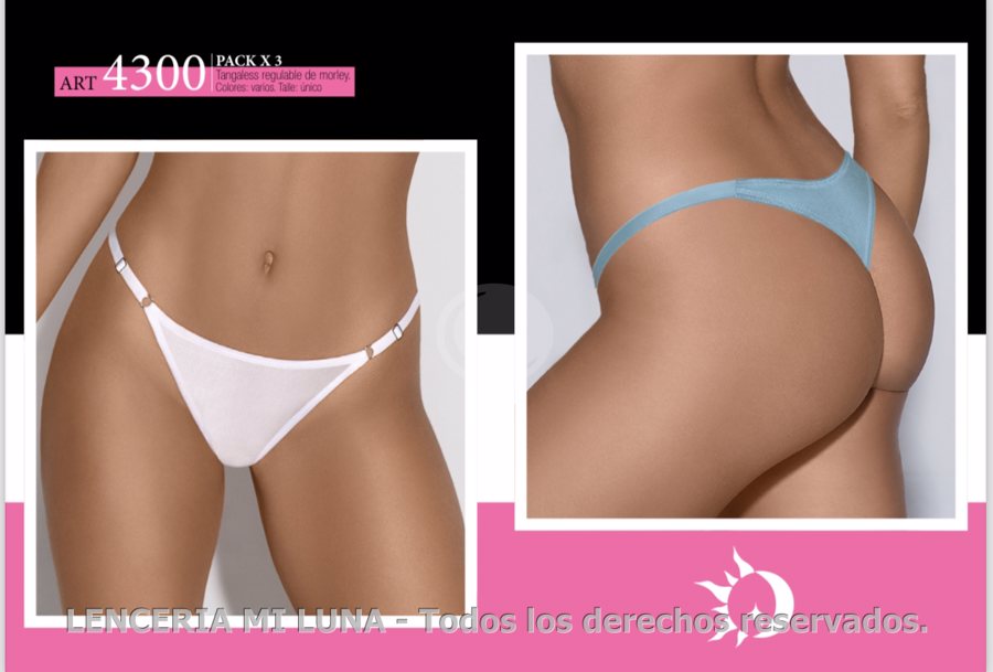 GABELA 4300 - REGULABLE DE MORLEY - COL: VARIOS - PACK X3