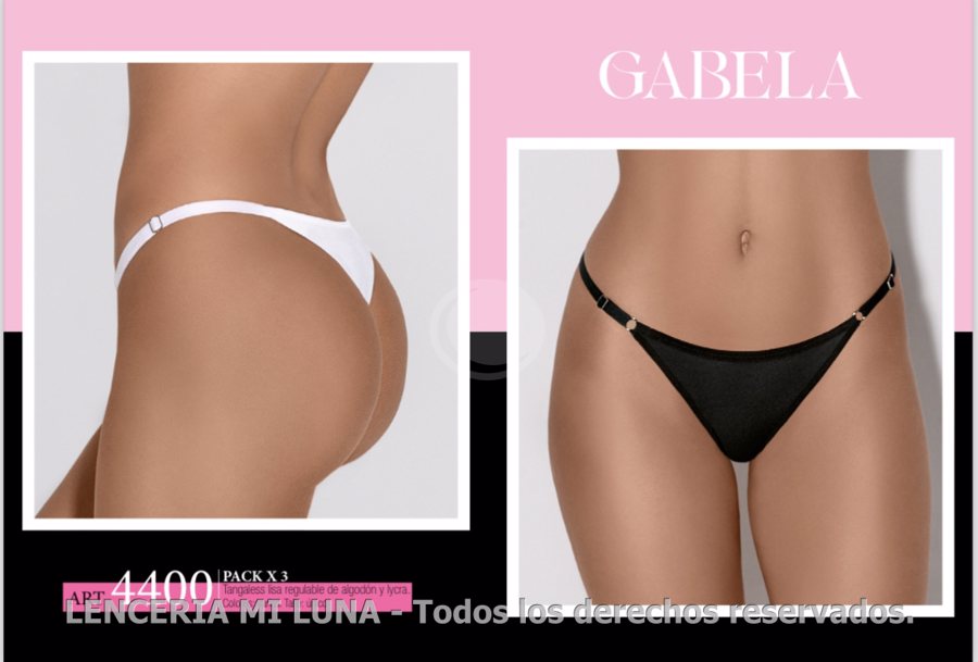 GABELA 4400 - REGULABLE DE ALG Y LYC - COL: VARIOS PACK X3