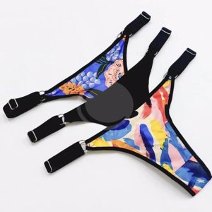 VINTAGE Less regulable elastico ancho microfibra