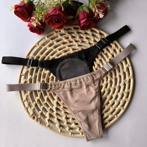 MERAKI Pack x2 - regulable micro desagujada elastico ancho c/puntilla