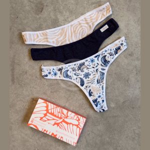 FRASHE Cola Less Algodón Lycra Pack x3