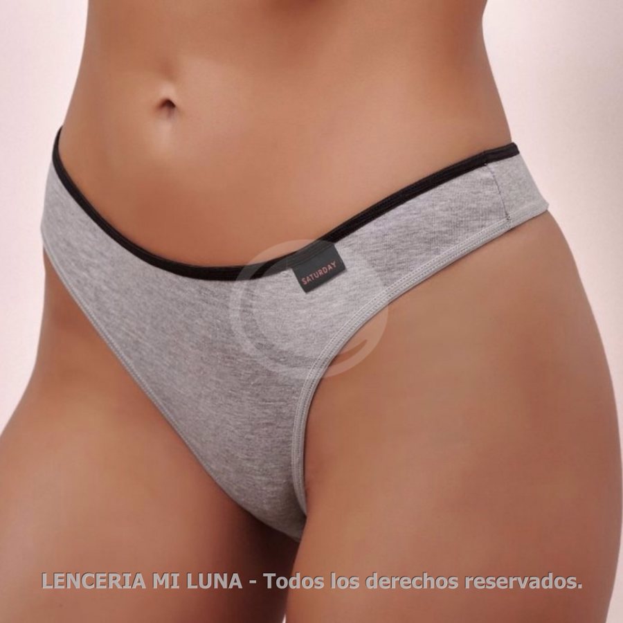 FRASHE 545 - COLALESS WEEKEND DE ALGODÓN Y LYCRA - PACK X3