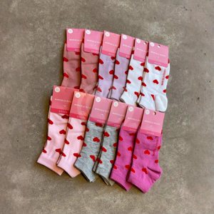 MK SOQUETE DE DAMA ESTAMPADO “LOVELY” SAN VALENTIN