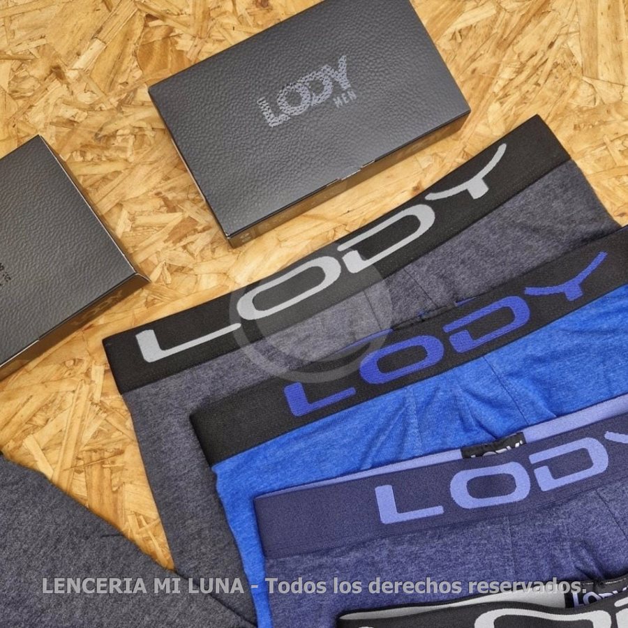 LODY Boxer DOCENA liso - Talles 5 y 6