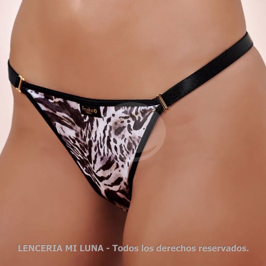 FRASHE 632 - REGULABLE DE MICROF. C/BRETEL ANCHO - ESTAMPADA - PACK X3
