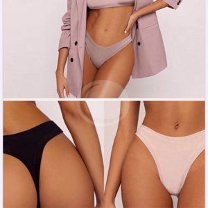 BRIGITTE 638 - COLALESS DE ALGODÓN Y LYCRA. PACK X3