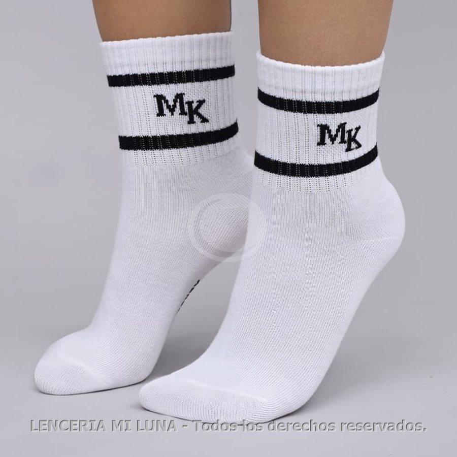 MK SOQUETE CON DISEÑO EN TOBILLERA