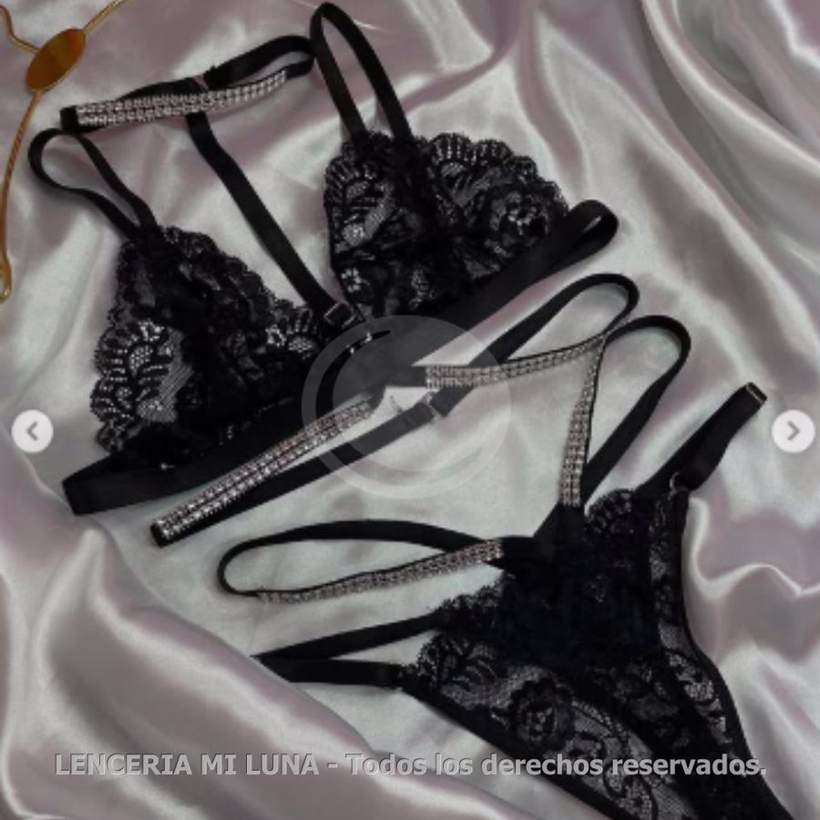 MI LUNA BRALETTE CON BRILLO Y LESS REGULABLE