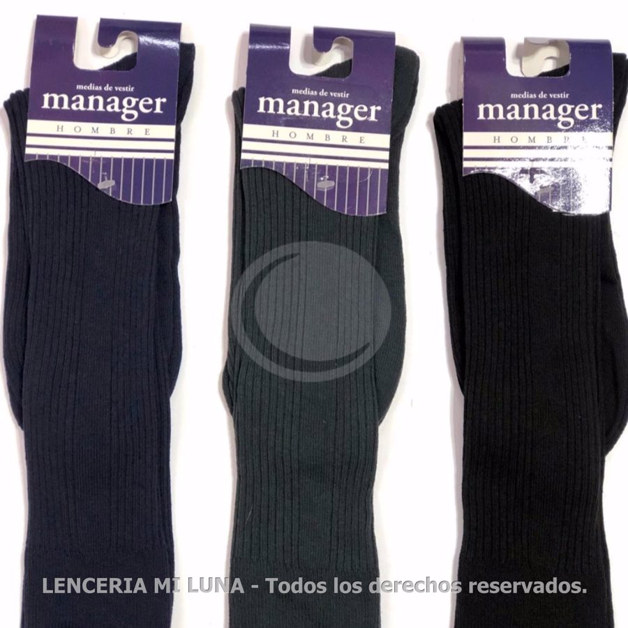 MANAGER ART 6 - MEDIA DE VESTIR  DE ALGODON DE HOMBRE