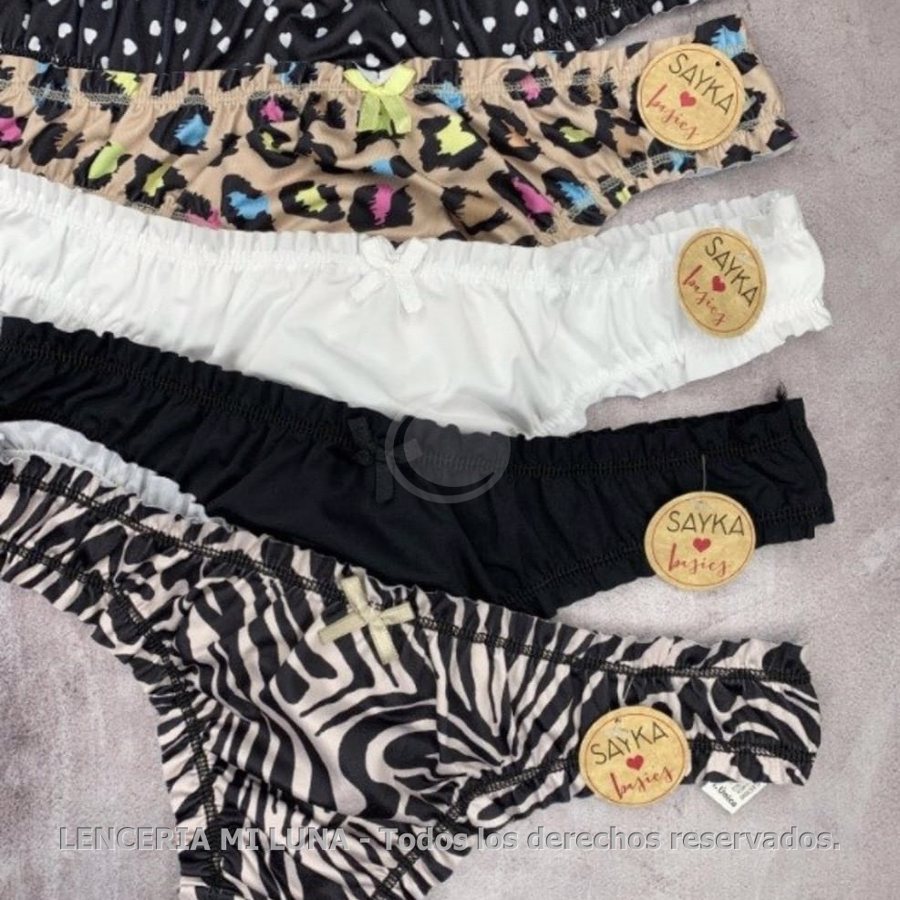 SAYKA Colaless microfibra estampada Fru Fru