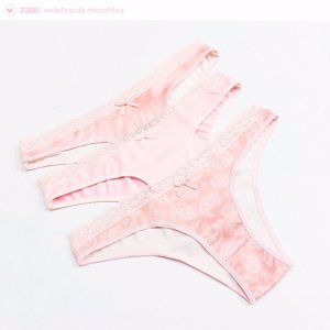 VINTAGE Vedetina microfibra estamapda pack x 3